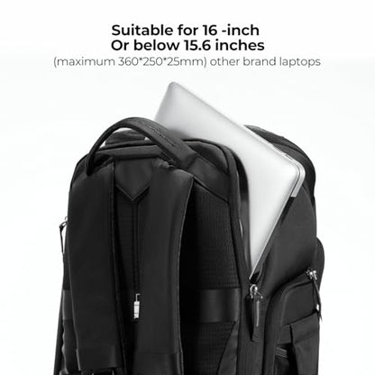 K&F CONCEPT Camera Backpack, 22L Expandable Camera Bag with Rain Cover - color: Black-Grey