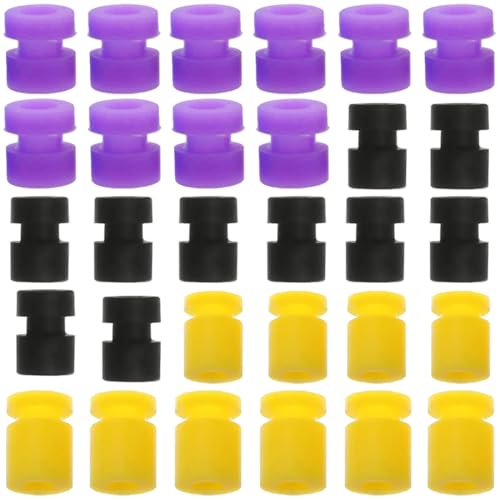 30 Pack Drone Flight Controller Shock Absorption Ball Replacement Anti Vibration Rubber Mounting Pads Damper Stabilizer Noise Reduction Damping Balls for Racing Drones FPV Camera Gimbal F4 F7