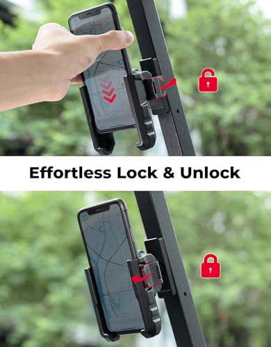 KEMIMOTO Magnetic Golf Cart Phone Holder, Tractor Phone Mount
