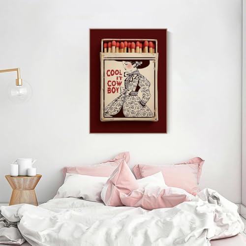 Cool It Cow Boy Diamond Art Kits for Adults Diamond Painting Kit Beginner - color: DP04904