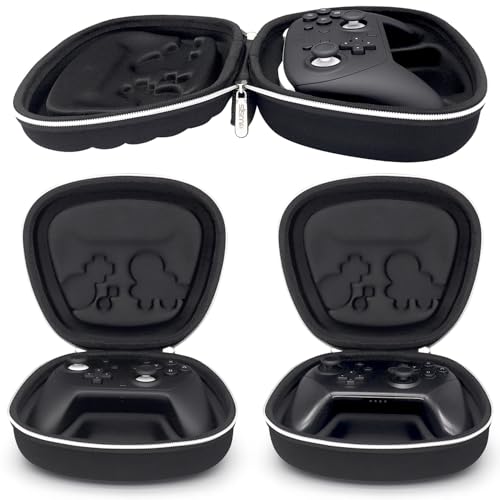sisma Carrying Case Compatible with Nintendo Switch 2 Pro Controller, Buttons & Joysticks Full Protection, Hard Shell Original Switch Controller Travel Storage Case, Black - color: Black Special Edition