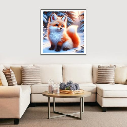 FHBUBPUP Diamond Painting Kits for Adults Fox Diamond Art Kits for Adults