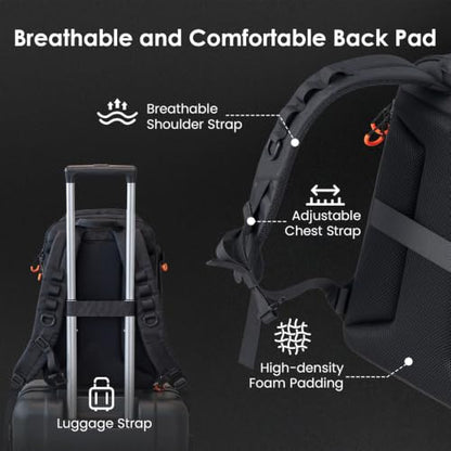 TARION Professional Camera Backpack for Photographers 20.5L ARK PBL-V2 - style: Pbl-v2 (20.5 Liters)