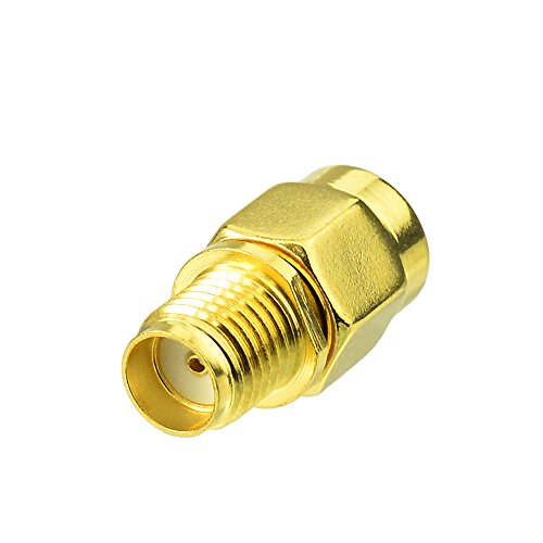 Bingfu RP-SMA Male to SMA Female Antenna Connector Adapter (2-Pack)