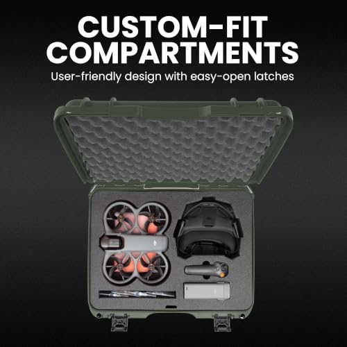 NANUK 930 DJI™ Avata 360 - Waterproof Hard Case with Drone Foam Insert - color: Olive