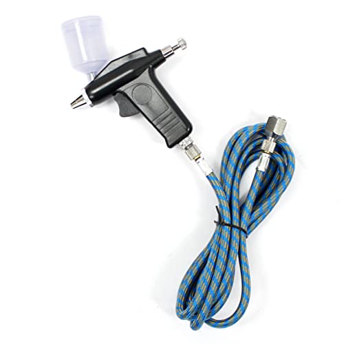ARC-POWER Modern Dual Action Airbrush Kit Gravity Feed for Air Compressor Craft Paint Art