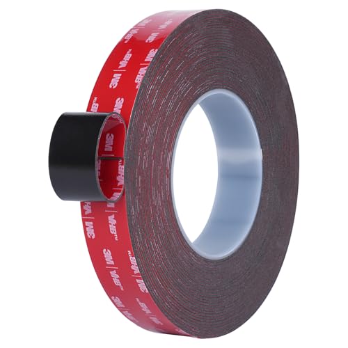 Double Sided Tape Heavy Duty, Waterproof Mounting Foam Tape, 36.5ft Length, 0.8in Width, High Temperature Resistant Adhesive Tape for Car, LED Strip Light, Office Decor, Uses VHB 5952 Raw Material - size: 0.8in x 36.5ft - 5952