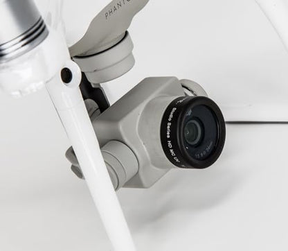 Ultimaxx 7 Piece Drone Camera Filter Bundle Kit for DJI Phantom 4 Studio Series Quadcopter w/Filters, Lens Hood, Gimbal Stabilizer, Carry Case
