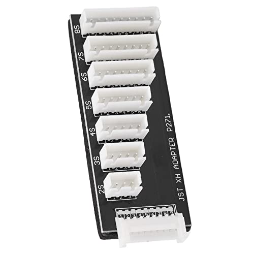 RC Battery Charging Board, JST-XH 2S-8S Lipo Battery Balance Board,Lipo Battery Charger Plate, Balance Charger Extend Board, Converter for RC Car Boat Drone Lipo Battery Charger