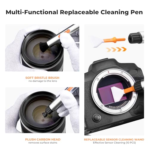 K&F CONCEPT 32-in-1 Pro Camera Cleaning Kit for Professional Photographers