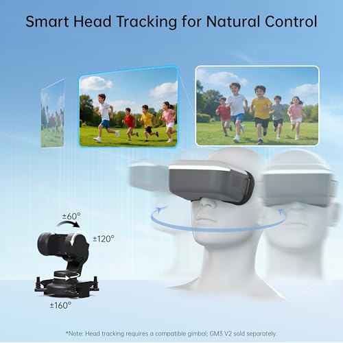 CADDXFPV Walksnail Ascent HD Digital FPV Goggles – 1080P/60FPS, 58°FOV