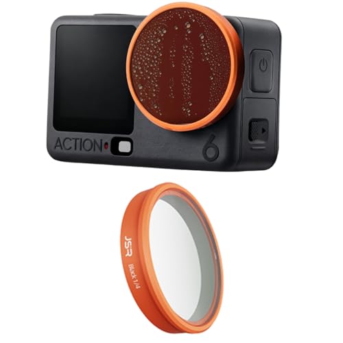 Coyktonty Osmo Action 6 Filter,Lens Filter Set for DJI Osmo Action 6 Camera,Waterproof, Oil-Resistant, Easy to Install (Black Mist 1/4) - color: Black Mist 1/4