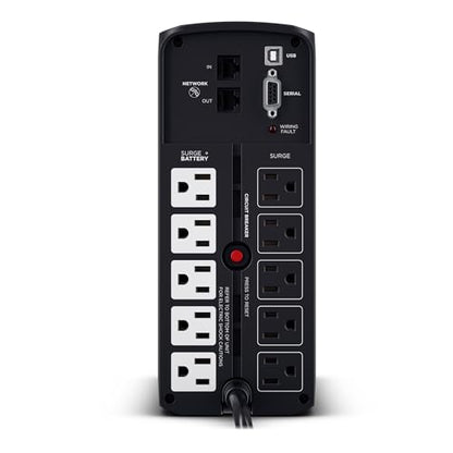 CyberPower CP850PFCLCD PFC Sinewave UPS Battery Backup and Surge Protector - size: 850VA, style: Mini-Tower