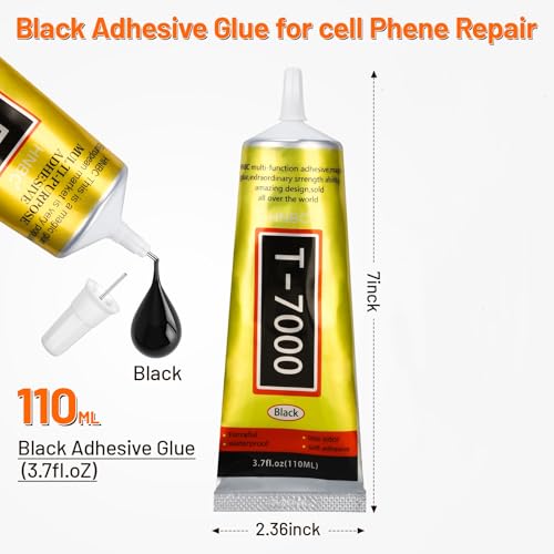 T-7000 Adhesive Multi-Function Glues,Super Glue Suitable for Phone Screen Repair,Wooden,Jewelery (110ML/3.7OZ) - color: 110ML/3.7OZ