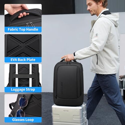 FENRUIEN Expandable Laptop Backpack for Men, 15.6 Inch USB Charging Work Backpack for Business/Commute/Travel - style: Expandable Backpack