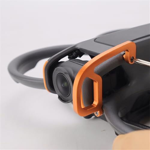 Gimbal Protector Bumper for DJI Avata 2, Aluminum Alloy Anti-Collision Bar,Anti-Collision Camera Lens Protector(Orange)