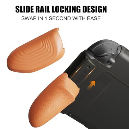 Savage Raven by Skull & Co. GripCase: Soft Protective Case with Replaceable Grips [to fit All Hands Sizes] for Nintendo Switch 2-Black - color: Black, size: GripCase ONLY