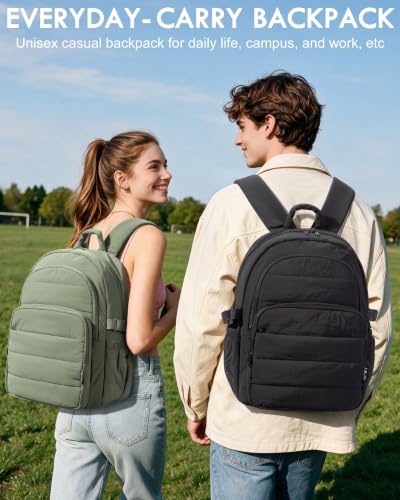 Bagstellar Laptop Backpack for Women, Lightweight College Travel Backpack - color: Black