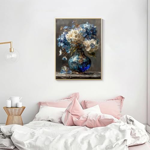Hydrangea Diamond Art Kits for Adults Diamond Painting Kit for Beginner - color: DP03846