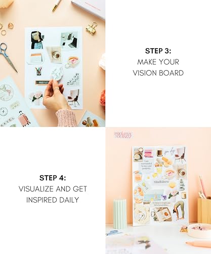 Lamare Vision Board Collage Book - 1000+ Images & Vision Board Supplies - style: Collage Book
