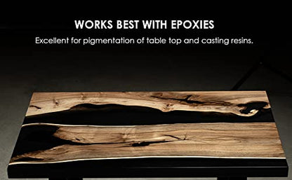 Fasco Epoxies Pure Graphite Powder – 4 oz Jar (Volume), Conductive Filler for Epoxy, Lubrication & Coatings