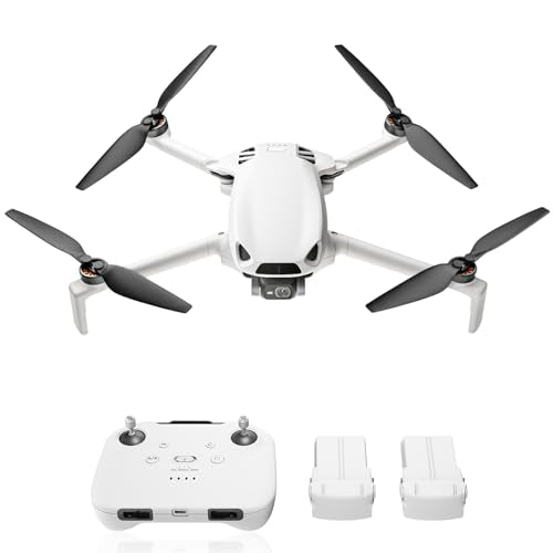 Skyrover S1 Mini Drone with 2 Batteries, 4K/60fps Video, 48MP Photo with 8K Image Quality, 3-Axis Gimbal Stabilization, 7.45-Mi Video Transmission, 40-Min Flight Time, Under 249g, Auto Track