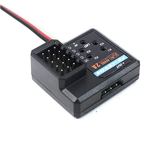 Flysky FPV Racing Transmitter Receiver Temperature Telemetry Data Module Set Voltage Collection Module Serial Bus Receiver for FS I6 I10 IT4S TX IA6B IA4B IA10B RX IBus (FS-CEV04)