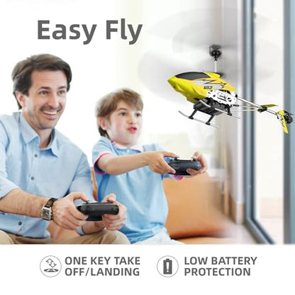 U12 Remote Control Helicopter Mini RC Helicopter with Altitude Hold Yellow - color: Yellow