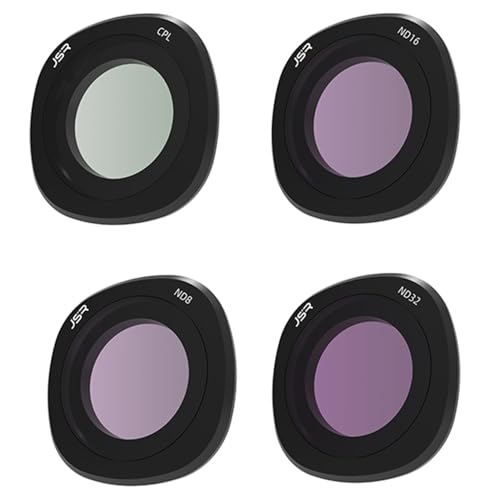 Coyktonty Lens Filter/Filter Set for DJI Neo2 Drone,Waterproof, Oil-Resistant, Easy to Install (CPL+ND8 ND16 ND32) - color: CPL+ND8 ND16 ND32