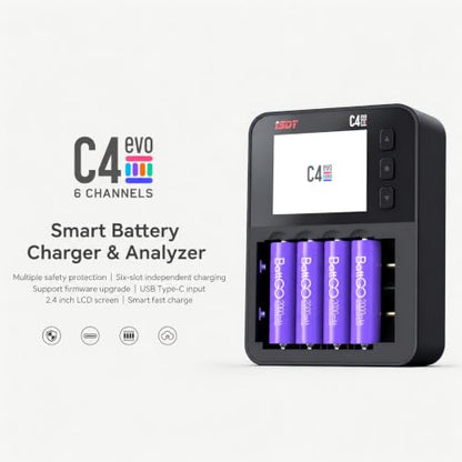 ISDT C4 EVO Smart Universal Fast Battery Charger Analyzer