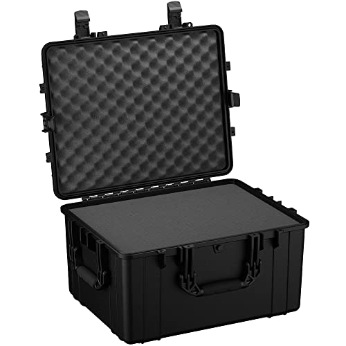 Condition 1 25" Large Heavy-Duty Waterproof Hard Case, Model 024, Black - style: Black