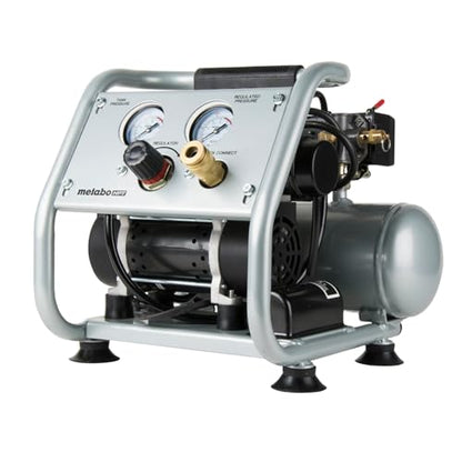 Metabo HPT Quiet Air Compressor, Portable 1 Gallon Oil-Free, EC28M