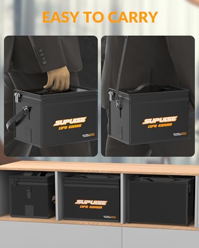 SUPULSE Fireproof Explosionproof Large Capacity Bag - size: big