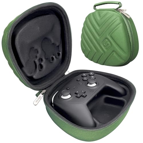 sisma Carrying Case Compatible with Nintendo Switch 2 Pro Controller, Buttons & Joysticks Full Protection, Hard Shell Original Switch Controller Travel Storage Case, Armygreen - color: Armygreen Special Edition