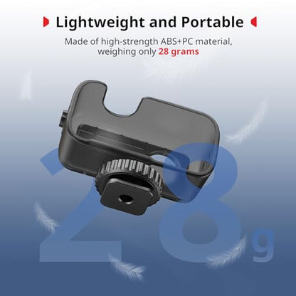 SMALLRIG Case for DJI Osmo Nano with Cold Shoe Mount, Horizontal-to-Vertical Shooting, for DJI Osmo Nano Sports Camera Accessories, Connect to Camera and Case with Cold Shoe - style: Nano Cold Shoe Case - 5758