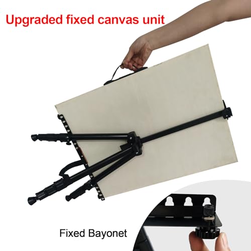 RRFTOK 3 Pack 17-66 Inch Art Easel Stand for Painting and Sign, Black - style: 66B 3-Pack