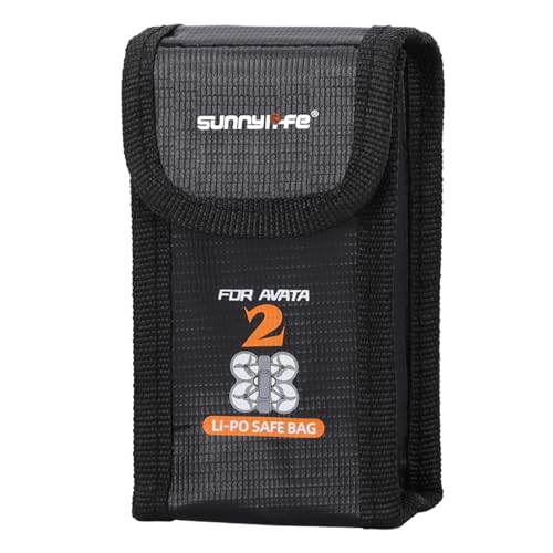 Lipo Battery Bag for DJI Avata 2 Battery Storage - For 1 Batteries - size: For 1 Battery