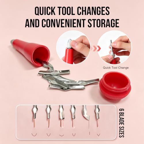 Linocut Kit for Printmaking,DIY Arts Crafts Stamp Carving Kit for Beginners