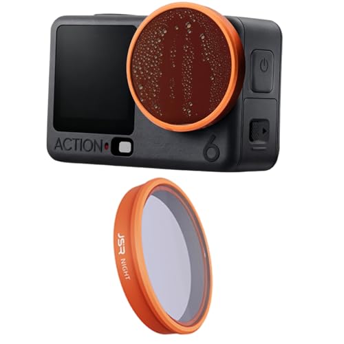 Coyktonty Osmo Action 6 Filter,Lens Filter Set for DJI Osmo Action 6 Camera,Waterproof, Oil-Resistant, Easy to Install (Night) - color: NIGHT
