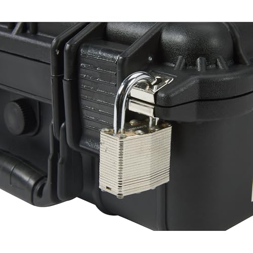 Strongway 13in. Portable All-Weather Protective Storage Case, IP65 Water Resistant, Black
