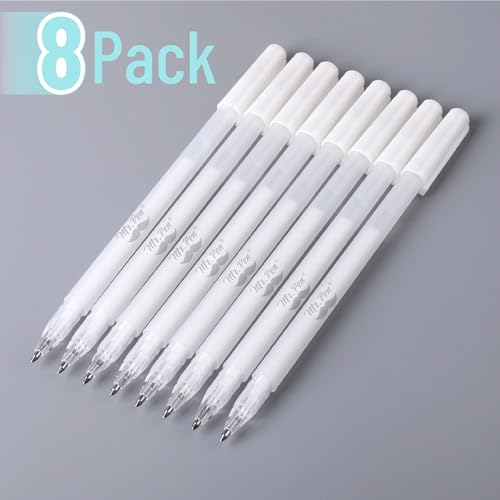 Mr. Pen- White Gel Pens, 8 Pack, 0.8mm - style: White Pens