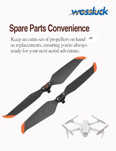4 Pcs Propeller for DJI Mavic Air 2 Series Drone Spare Parts Low-Noise Blade Props Replacement Drone Accessories for Maivc Air 2s