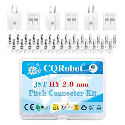 CQRobot JST HY 2.0mm Pitch 2-Pin Electronic Computer Connector Adapter - size: 2P, style: HY