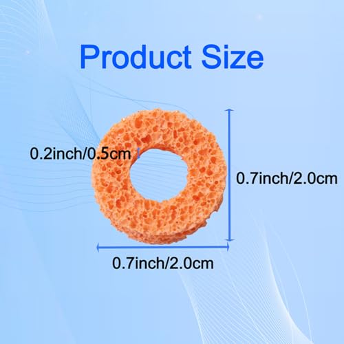 18 Pcs Soft Precision Rings, Aim Assist Target Motion Control, Joystick Protector Compatible with PlayStation 4 (PS4), PS5, Xbox One, Xbox Series X, Switch Pro and Scuf Controller Grips - color: 18pcs Soft Sponge Precision Rings