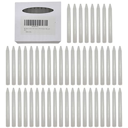 N/C Wax Resist sticks clear crayon for watercolor bulk 3.07X0.315inches 48pcs/pack waterproofing