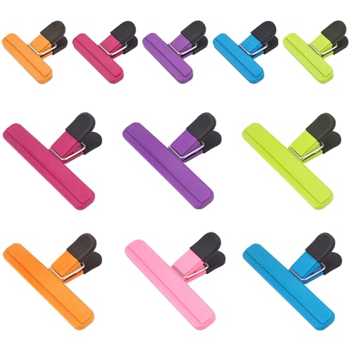 11Pcs Chip Bag Clips, Heavy Duty Sealing Clip - size: 11 Pieces (6 × Large, 5 × Small)