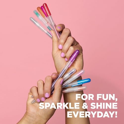 Sakura Gelly Roll Retractable Gel Pens, Black, Blue & Red, 10 Pack - size: 1 Count (Pack of 10), style: Classic Color Set
