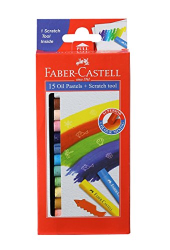 Faber Castell Oil Pastels, Pack Of 15
