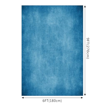 Blue Photo Backdrop Studio Abstract Texture Photography Background 6x9ft - color: Blue, size: 6x9ft