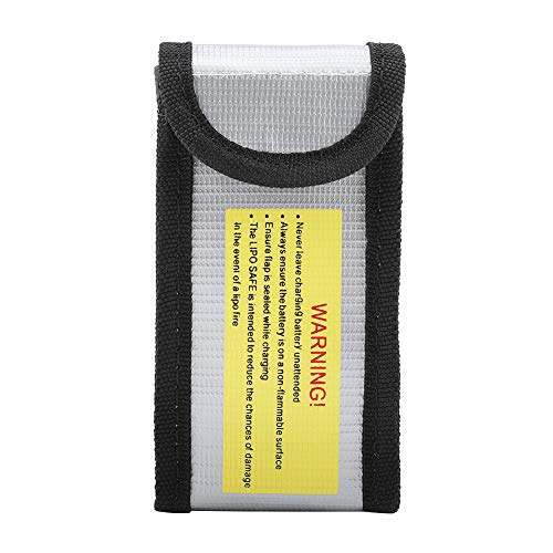 JTLB Fireproof, Battery Protective Bag Explosion-Proof with High Temperature for Lipo Charging Safety Storage and Traveling